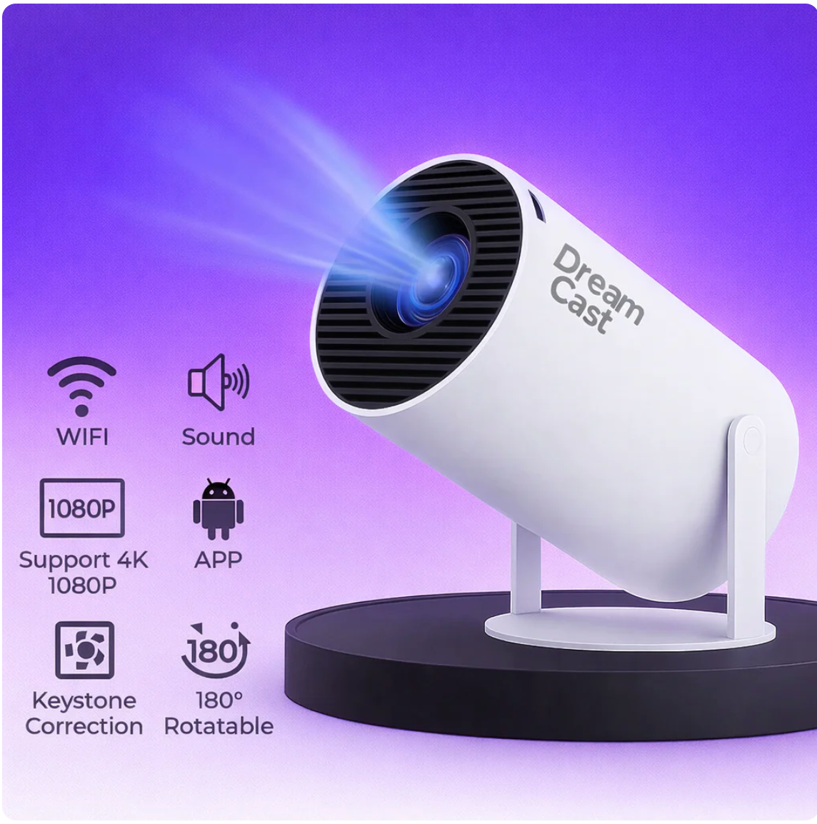 Cinemafiy Portable Projector Thumbnail 3